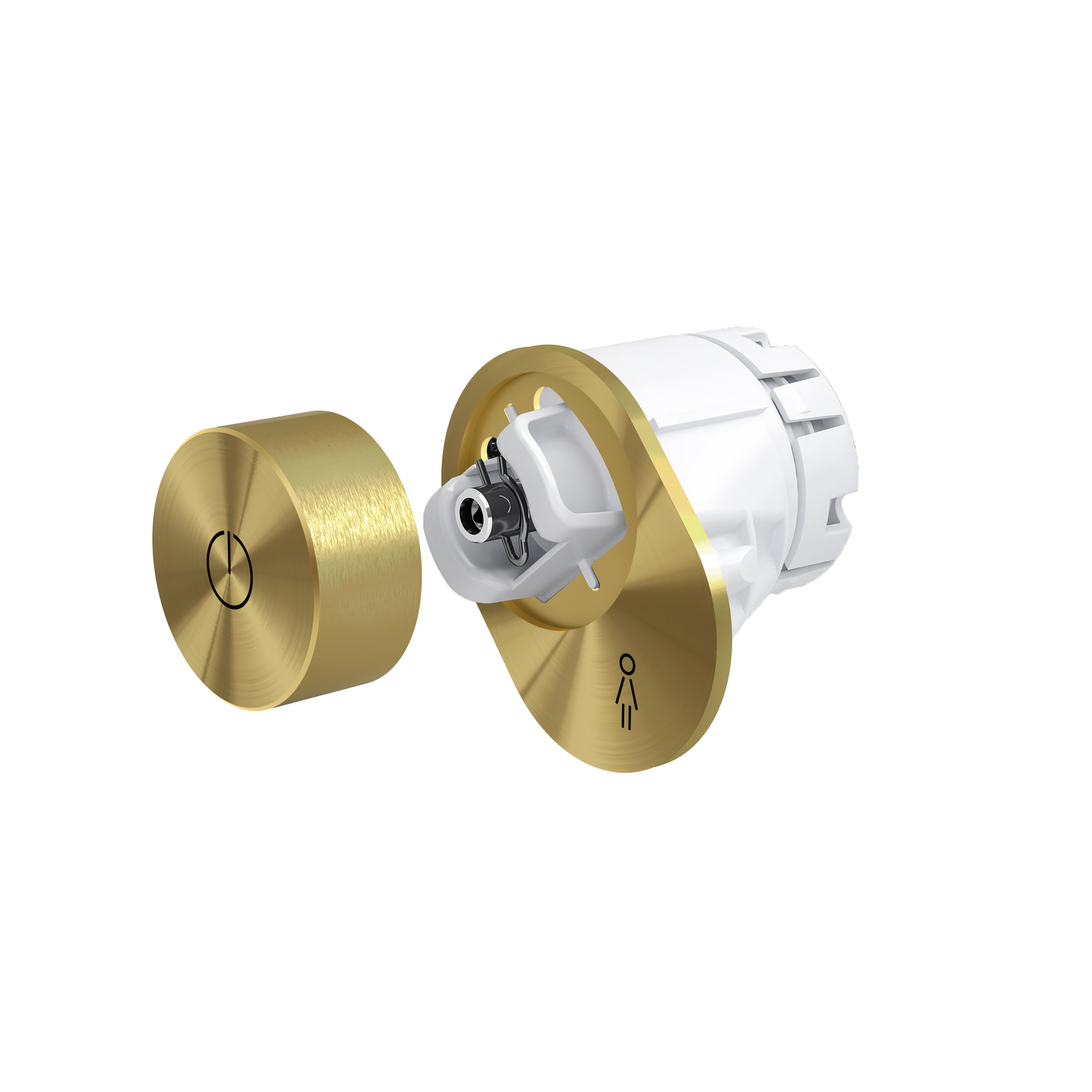 Riva Controller and Side element in Gold matt