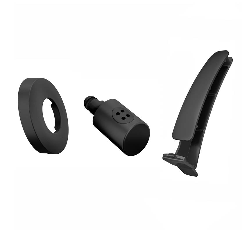 Nozzle + Cover ring + Service lever Black