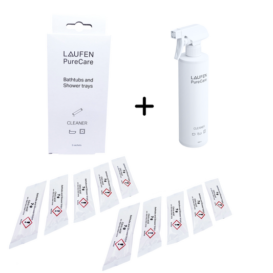 PureCare special  ShowerToilet  Cleaner 10 sachets (for 5 litres) and Bottle